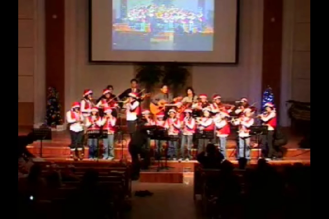 성탄축하예배(2007)-유초등부 악기합주